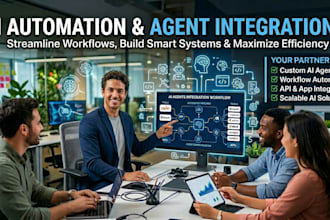do ai agents, automations and integration with lind ai, relevance ai,gpt4,crewai