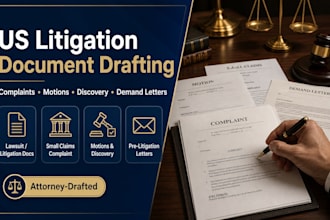 write persuasive US legal motions, pleadings, and discovery requests