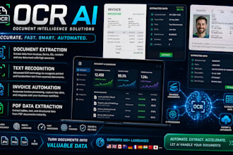 create ocr document extraction and ai text recognition system