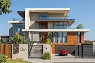 create photorealistic 3d exterior architectural rendering