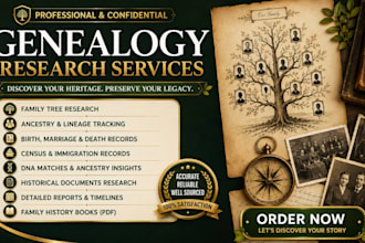 do genealogy research for your family tree