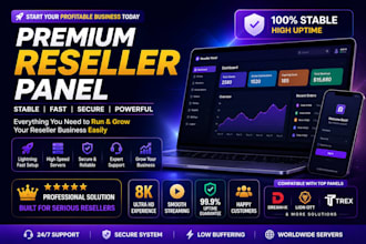configure reselle panel strong 8k, dream 4k , lion ott, mega ott, tivione,trex