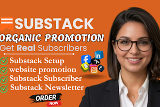 do substack page setup substack promotion to get organic subscribers