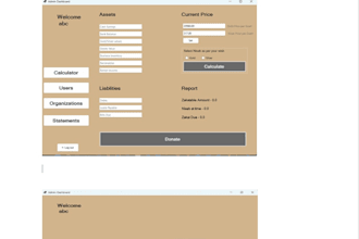 develop c sharp windows forms desktop application with sql server