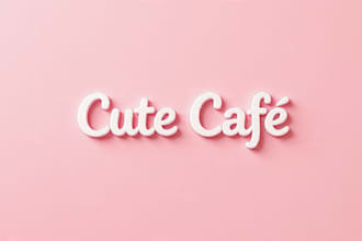 create cute kawaii chibi logo and sticker design
