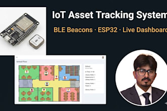 build an iot asset tracking and attendance system using ble beacons and esp32