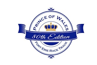 design pictorial wales stakes anniversary logo