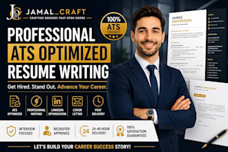 create a professional ats resume and executive CV