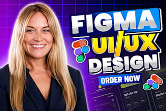 do figma design, figma website, UI UX website design, mobile app UI UX for saas