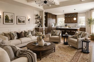 do sketchup 3d modelling, interior design and realistic 3d rendering