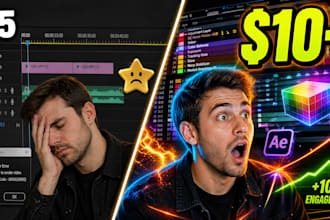 design  youtube thumbnails, banners, and social media post