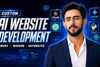 build a custom ai website, ai web app, chatbot and booking system