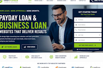 design payday loan setup payday loan mca leads business loan leads loan website