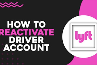 reactivate your deactivated uber, ubereat, amazon flex account