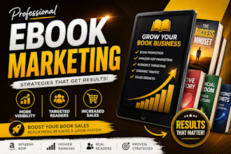 do ebook promotion, kindle promotion and ebook marketing