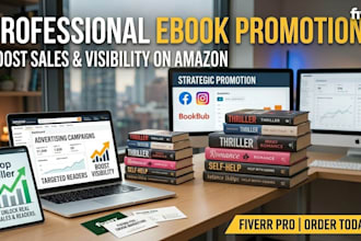 ebook promotion, audio book, marketing amazon kindle, KDP ads, social media