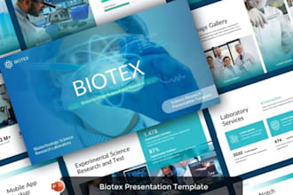 create biotech presentation, clinical, hospital pharmaceutical powerpoint design