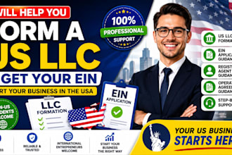 help you form a US llc and get your ein