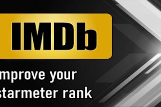 do imdb movie promotion and boost your imdb starmeter ranking movie promotion