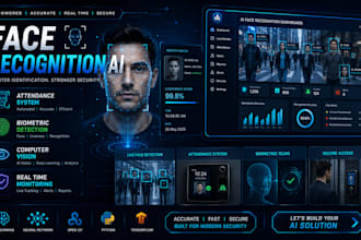 build face recognition and attendance tracking system