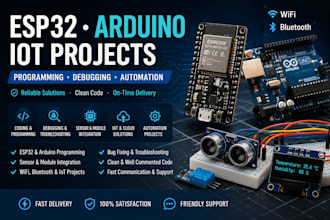 develop esp32 and arduino projects