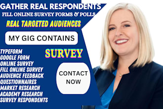 gather real survey respondents to fill online survey forms and polls