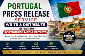 write and distribute portugal press release on premium portuguese media outlets