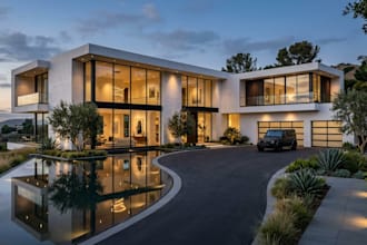 quality 3d rendering, architectural design for exterior and interior, 5d render