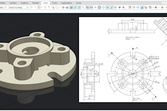 create precision mechanical cad models for 3d printing and cnc machining