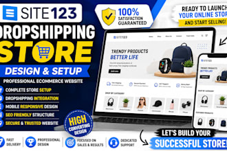 buid site123 cj dropshipping zendrop spocket syncee wiio autods supliful eprolo