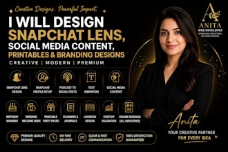 create engaging snapchat filters, tiktok effects and ar lenses