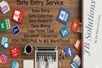 professional data entry, excel data entry, word formatting and copy paste tasks