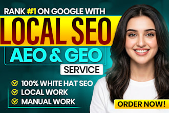 do local SEO, GEO, aeo, local and off page backlink building for ai search