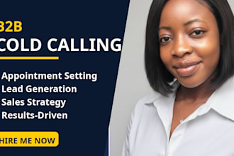 high ticket sales closer salesperson for cold calling b2b leads and sales reach