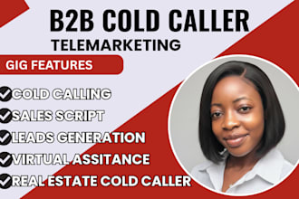 b2b cold calling real estate cold caller telemarketing appointment setter