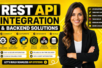 setup API integration, rest API, wordpress API, woocommerce and webhook setup