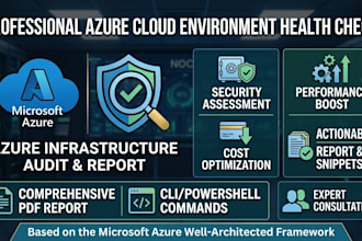 perform a professional azure cloud environment health check