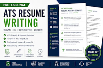 write an ats compliant resume and CV