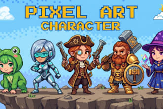 do pixel art sprite sheet, nsfw pixel character pixel animation for game art