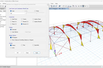 provide etabs structural modeling and design