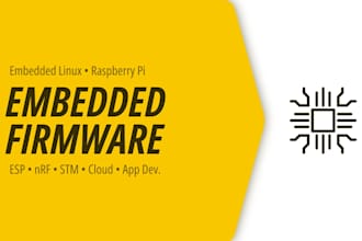 develop esp32, stm32, nrf52, and arduino firmware for lora, ble, wifi mesh, and