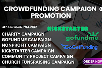 do effective charity crowdfunding campaign promotion for donations faster