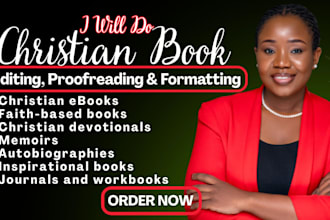 edit, proofread and format christian ebook, christian book writer, book editor