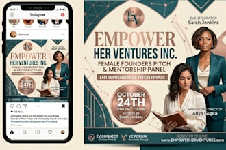 design a modern church flyer, event flyer, and business marketing flyer