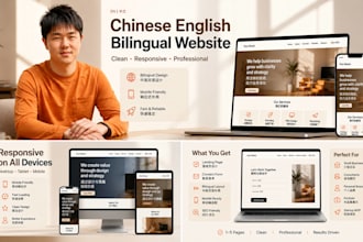build a chinese english bilingual website