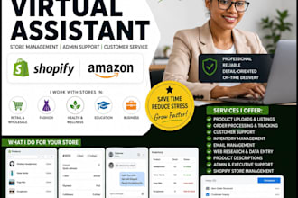 be your executive and e commerce virtual assistant