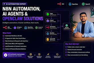 ai automation n8n automation n8n workflows ai agents and openclaw