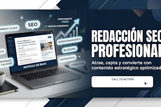 escribiré artículos de blog SEO optimizados en español