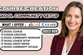 create course curriculum skool course creation setup skool community skool setup