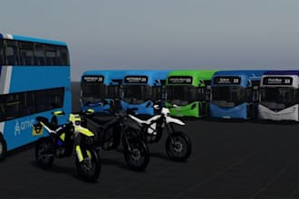 create detailed roblox vehicles, car, bike models with full interiors for games